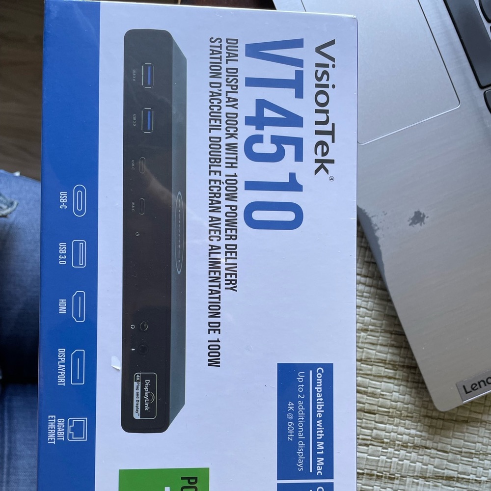 Visiontek vt4510 USB docking station